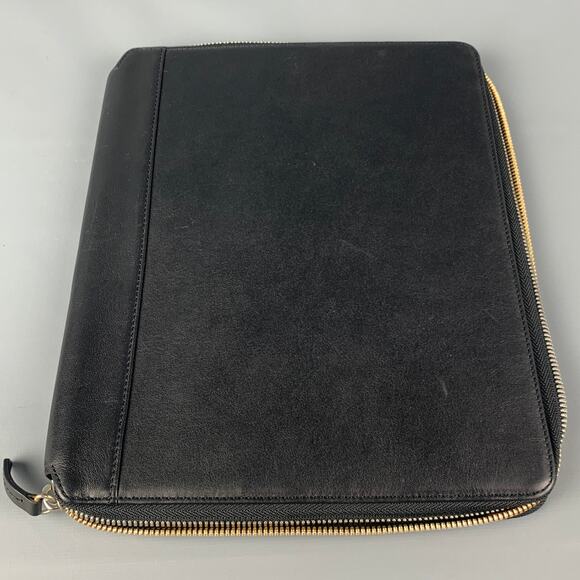 WANT LES ESSENTIELS DE LA VIE Black Leather iPad Case - Picture 5 of 5
